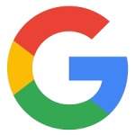 a black background with a google logo